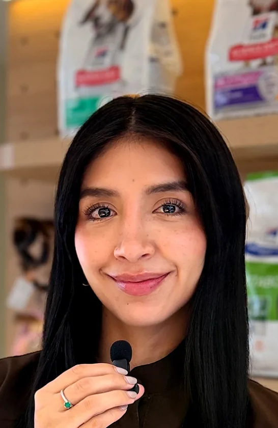 Camila Rodríguez, médica veterinaria de MÜVA